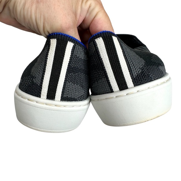 Rothy’s The Original Slip On Shoe Camo Gray/Black SZ 7.5 - Picture 7 of 12